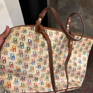 Dooney & Bourke Multicolor Monogram Tote